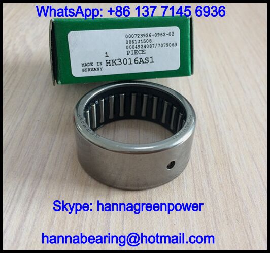 HK5020AS1 Needle Roller Bearing with Lubrication Hole 50x58x20mm