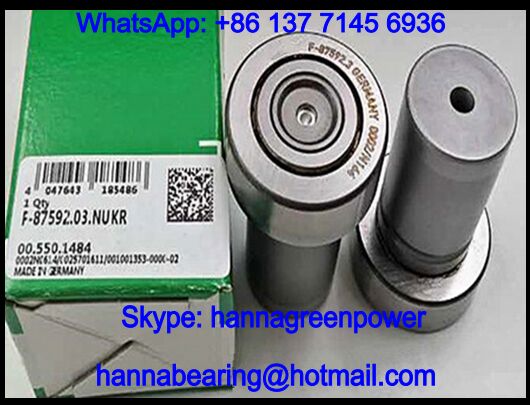 00.550.1484 Printing Machine Bearing / Cam Follower Bearing 24x35x57.5mm