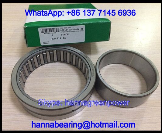 NA4904 Needle Roller Bearing With Inner Ring 20*37*17mm
