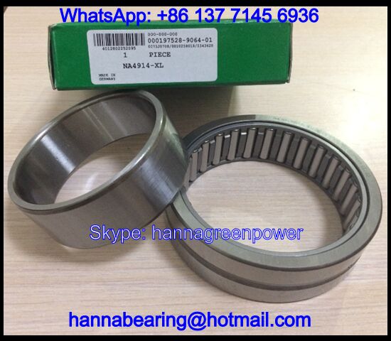 NA4910-RSR-XL Needle Roller Bearing With Inner Ring 50x72x23mm