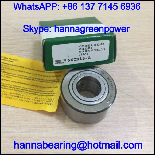 NUTR15-A Track Roller Bearing / Yoke Type Track Rollers 15x35x19mm