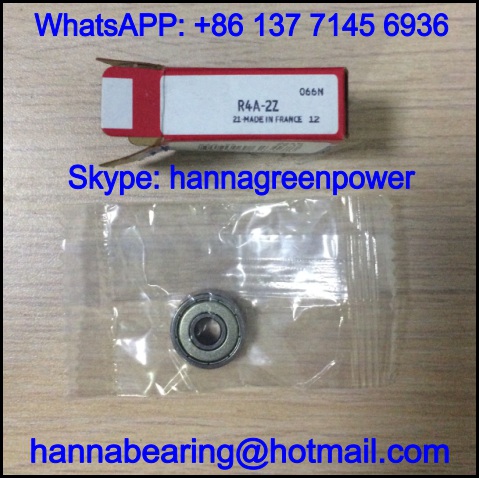 R2A-2Z / R2AZZ Inch Deep Groove Ball Bearing 3.175*12.7*4.366mm