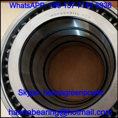 HR100KBE1805+L / 100KBE1805+L Double Row Tapered Roller Bearing 100x180x81mm