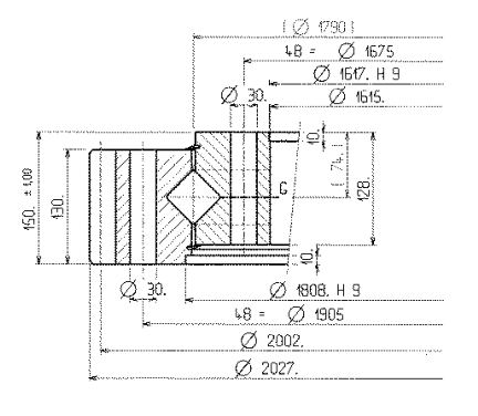 06 1790 09 slewing ring bearing