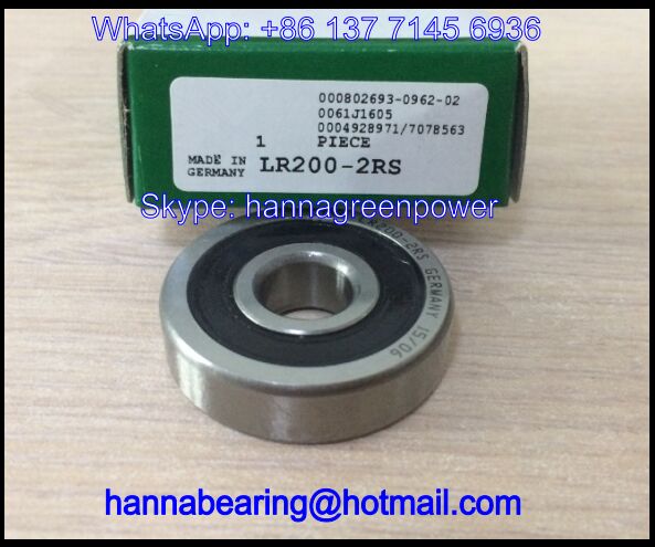 LR209-2RS Cam Follower Bearing / Track Roller Bearing 45x90x19mm