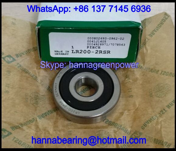 LR208-X-2RSR Cam Follower Bearing / Track Roller Bearing 40x85x18mm