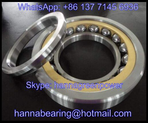 QJ207-XL-MPA Four Point Angular Contact Ball Bearing 35*72*17mm