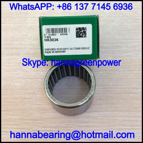 HK3026 / HK 3026 Single Row Needle Roller Bearing 30x37x26mm