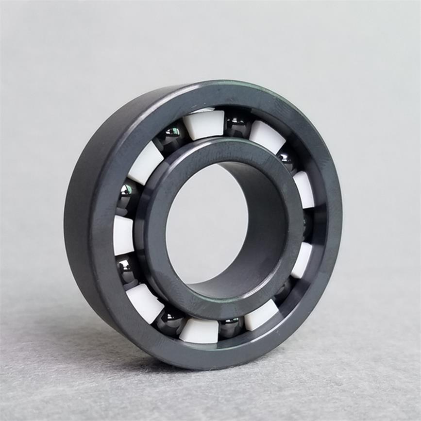 6010 Si3N4 Full Ceramic Silicon Nitride Ceramic Deep Groove Ball Bearings 50x80x16mm