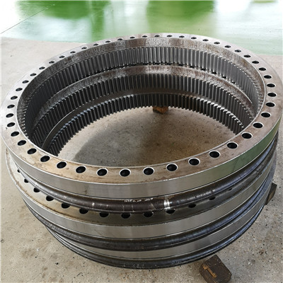 12750001 No Gear Slewing Ring Bearings (26.9*18.5*2.375inch) for Aerial lifts