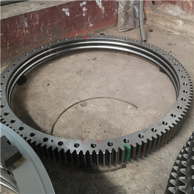 16308001 External Gear Slewing Ring Bearings (50.64*37.75*4inch) for Log loaders and feller bunchers