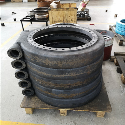 16354001 No Gear Slewing Ring Bearings (122.48*107.638*5.945inch) for Mining shovels