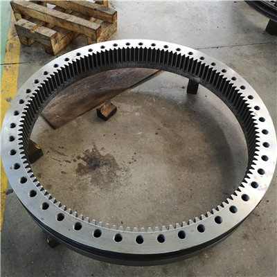 16340001 External Gear Slewing Ring Bearings (33.627*26.535*2.205inch) for Wind turbines