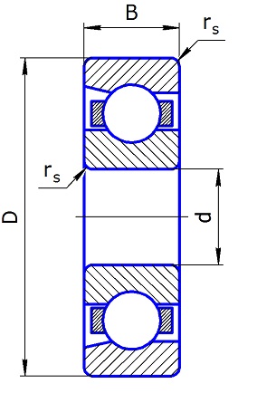 46310L single row angular contact ball bearings 50*110*27