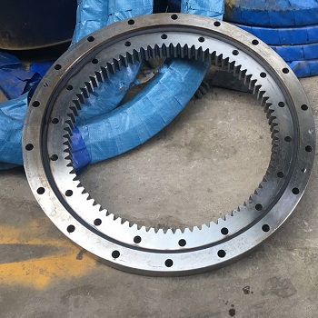 XIU15/414 Crossed Roller Slewing Bearing With Size:484*325*56mm