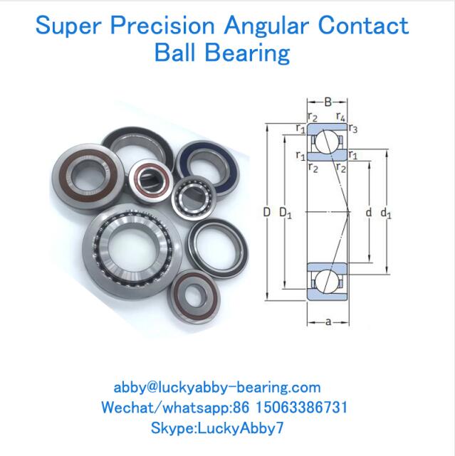 VEX65 /NS 7CE1 , 7013CE/HCP4A Super Precision P4,P5 Angular Contact Ball Bearing 65mmx100mmX18mm