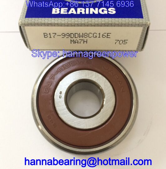 B17-99DDW8CG16E Auto Bearing / Deep Groove Ball Bearing 17x52x17mm