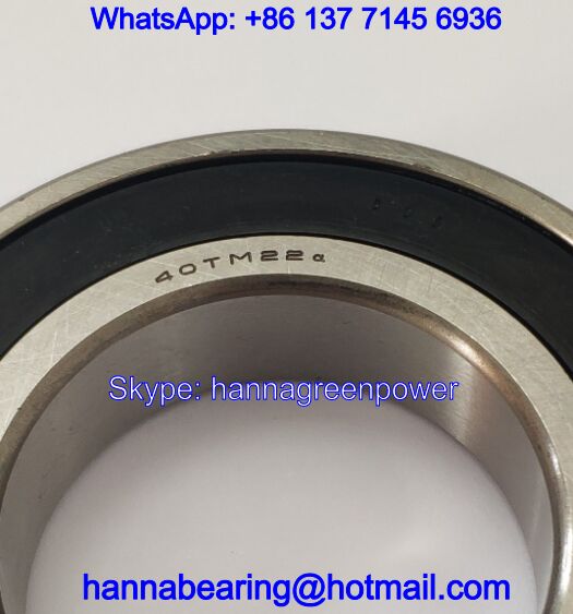 40TM22 / 40TM22a U507 Automotive Deep Groove Ball Bearings 40x72x15mm