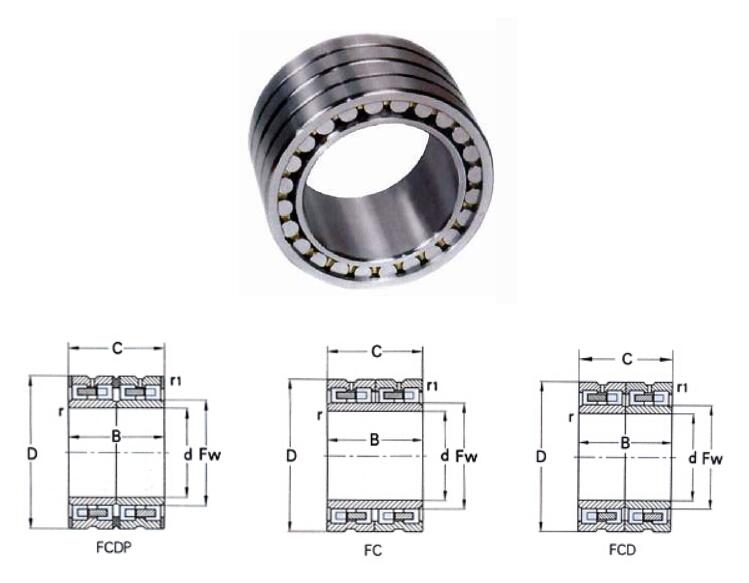 FC2030106 (Size:100x150x106mm) Cylindrical Roller Bearing for Rolling Mill