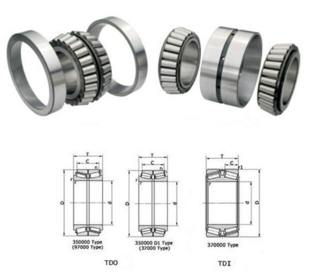 352944X2 (ID:220xOD:300xT:110mm) Double Row Tapered Roller Bearing for Transmission