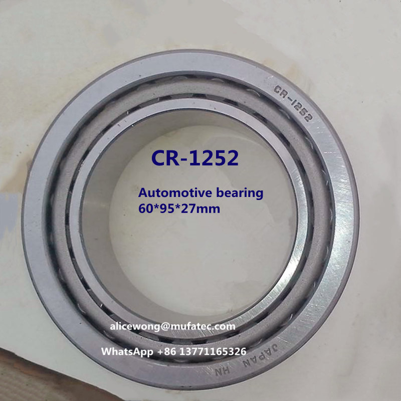 CR-1252 automotive bearing taper roller bearing 60*95*27mm