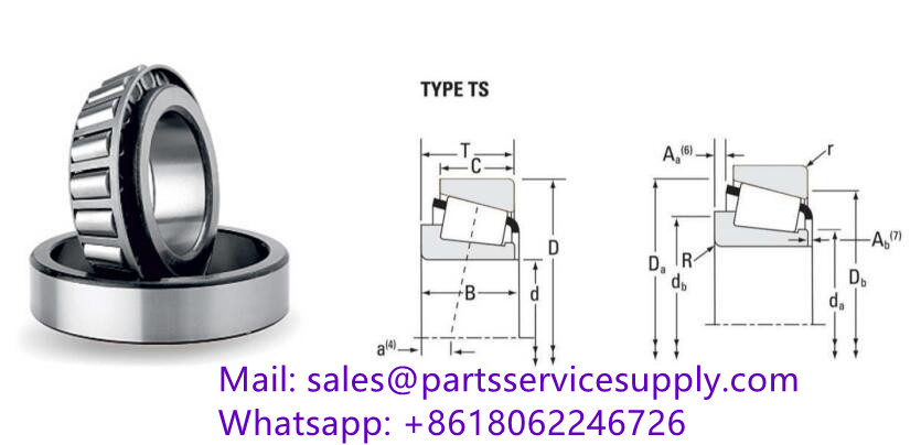 19138/19267X (d:1.377xD:2.6772xT:0.6307 mm) Tapered (Single Row) Roller Bearing