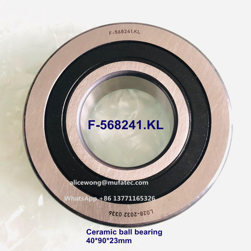F-568239.04.HCKL F-568241.01 high speed ceramic ball bearings Mitsubishi servo motor bearings 40*90*23mm