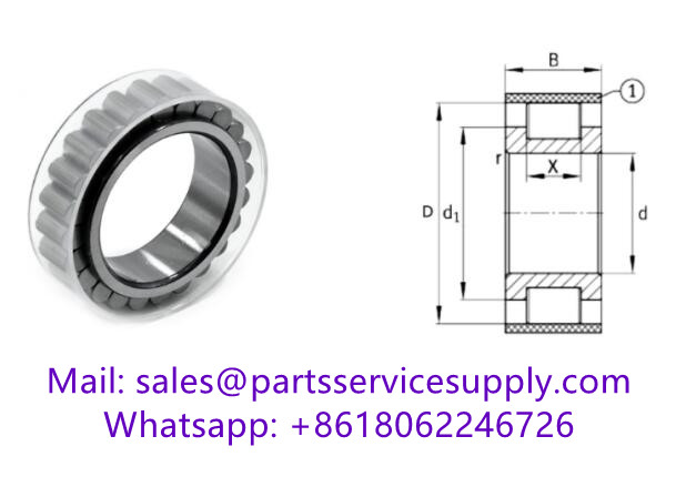 F-204782 (Size:45x66.85x37.5mm) Planetary Gear Bearing