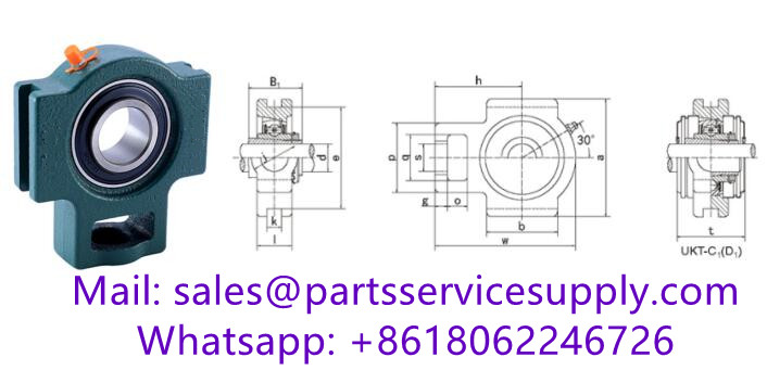 UKT213+HA2313 (Shaft Dia:2-3/16 inch) Ball Bearing Take-Up Unit