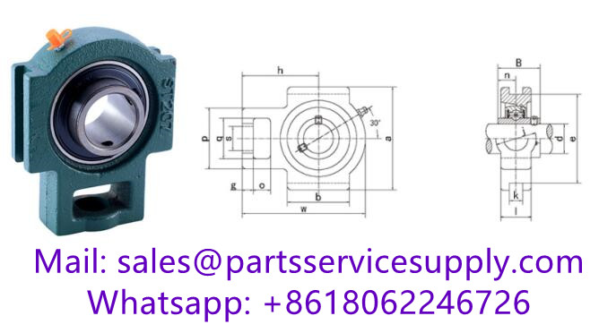 UCST211-32 (Shaft Dia:2 inch) Ball Bearing Take-Up Unit