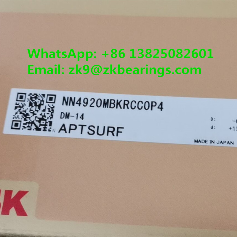 NN4920MBKRCC0P4 Double Row Cylindrical Roller Bearing 100x140x40 mm
