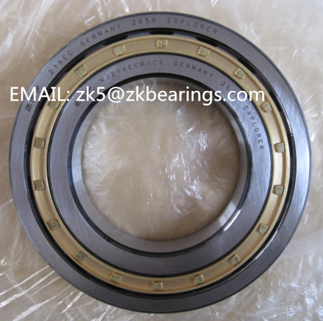 NJ 216 ECML Single row cylindrical roller bearing NJ design 80x140x26 mm