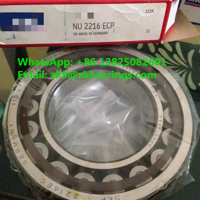 NU 2216 ECJ Single Row Cylindrical Roller Bearing 80x140x33 mm