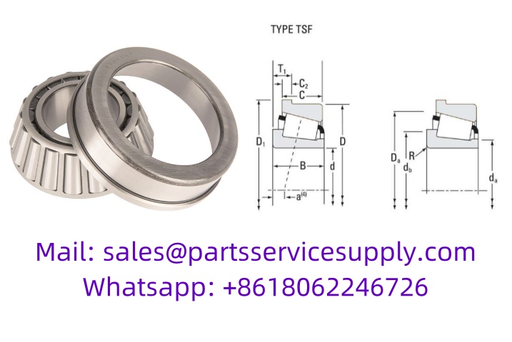 3767/3720-B Flanged Tapered Roller Bearing Size 2.0625x3.6718x1.193 Inch