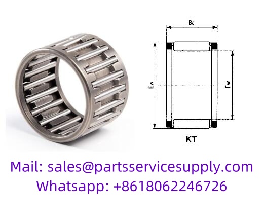 KT81113 Radial Needle Roller And Cage Assembly (Alt P/N: K8X11X13TN, K8X11X13F)