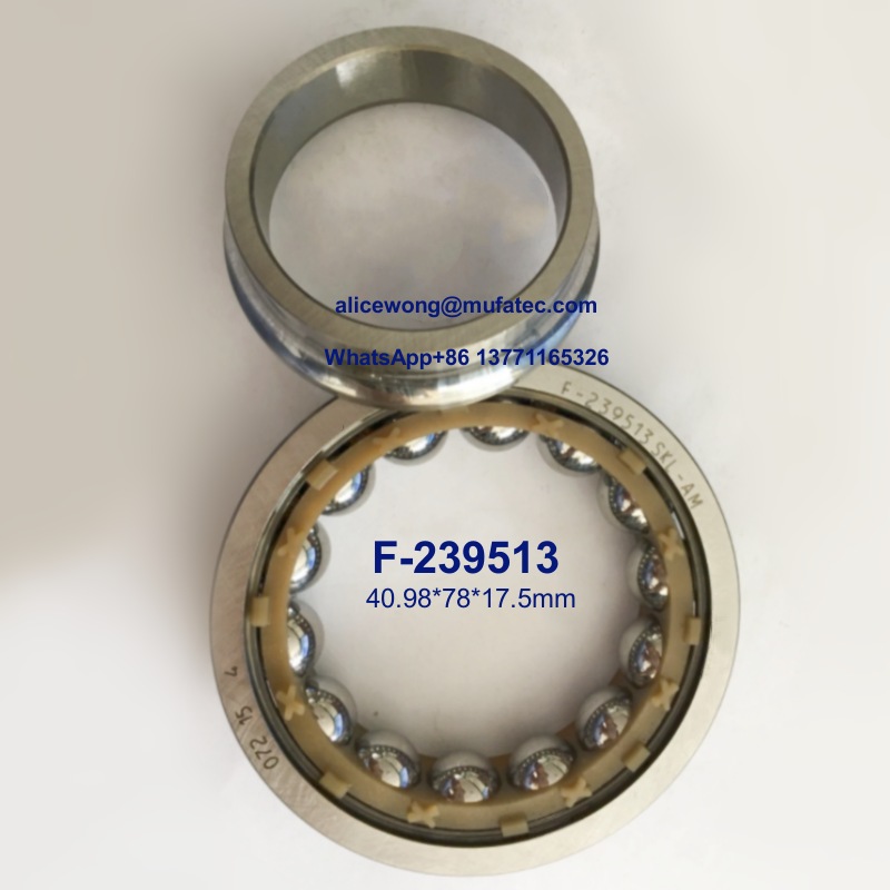 F-239513.SKL-AM F-239513 automotive differential bearings nylon cage ball bearings 40.98*78*17.5mm