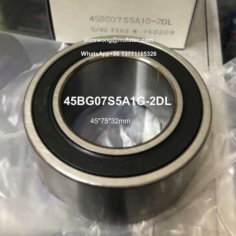 45BG07S5A1G 45BG07S5 air conditioning bearings double row ball bearings 45*75*32mm