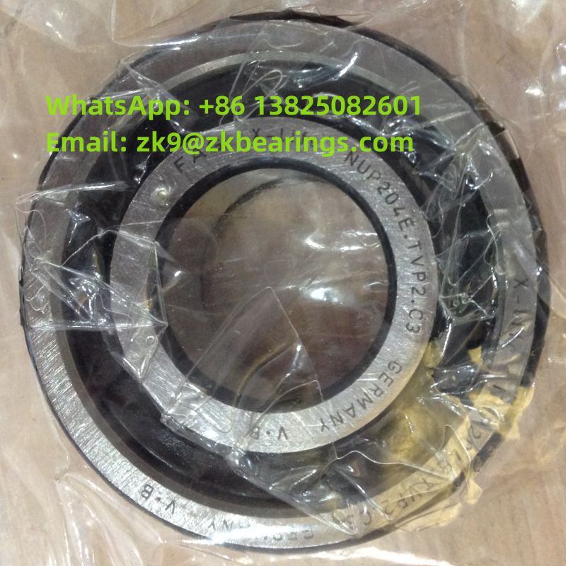 NUP204-E-TVP2-C3 Single Row Cylindrical Roller Bearing 20x47x14 mm