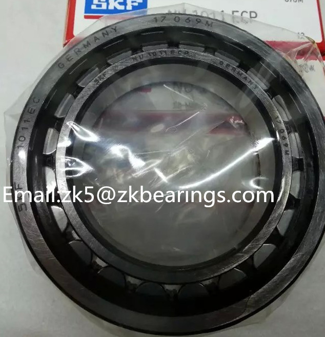 NU 1011 ECMR/HC5C4VE104 Single Row Cylindrical Roller Bearing 220x460x88 mm