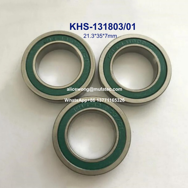 KHS-131803/01 special ball bearings for air compressor / blow molding machine / food machine 21.3*35*7mm