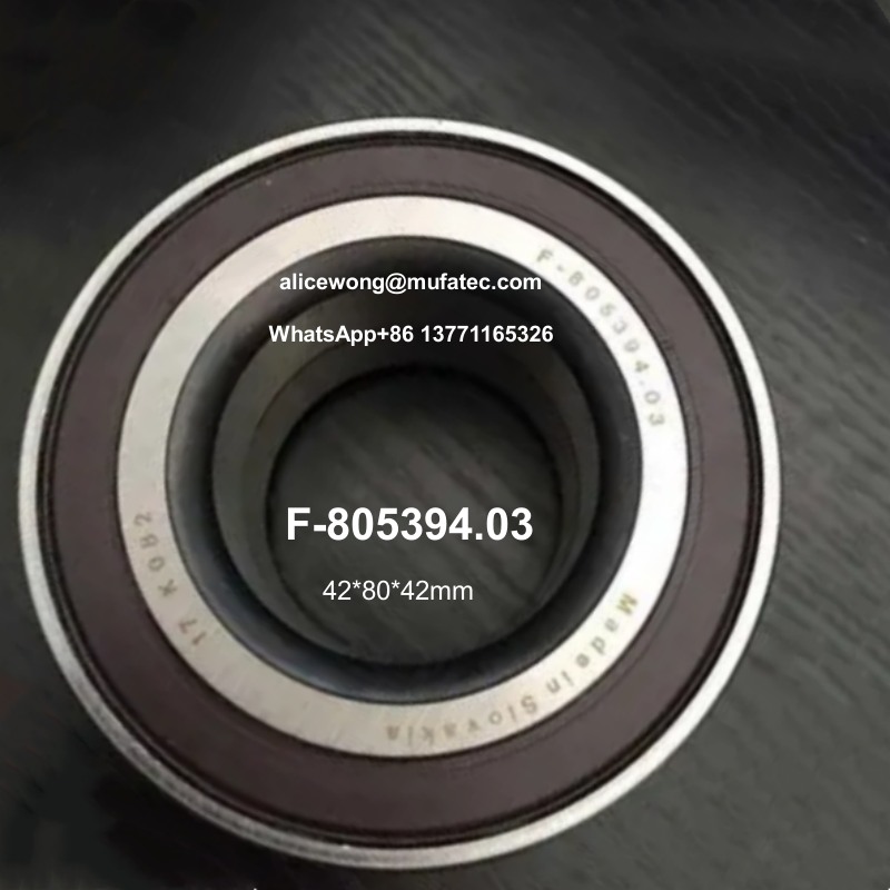 F-805394.03 F-805394 auto wheel hub bearings angular contact ball bearings 42*80*42mm