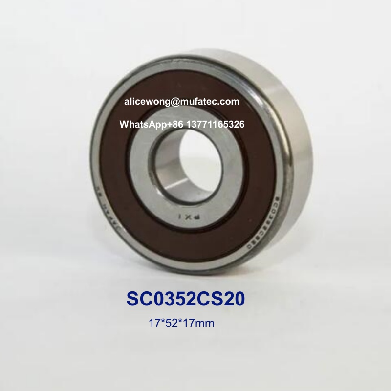 SC0352LLUACS20 SC0352CS20 automotive bearings special deep groove ball bearings 17*52*17mm