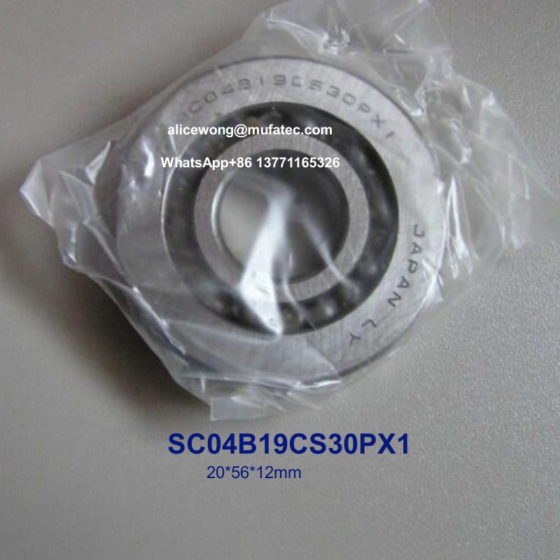 SC04B19CS30PX1 SC04B19 auto bearings special ball bearings 20*56*12mm