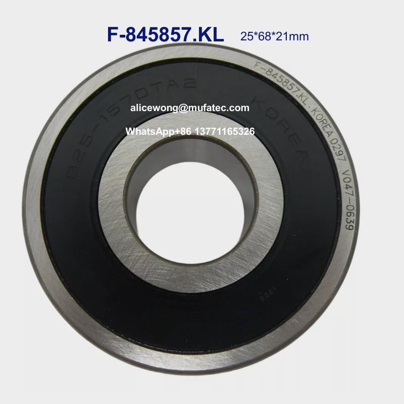 F-845857.KL auto bearings special deep groove ball bearings 25*68*21mm