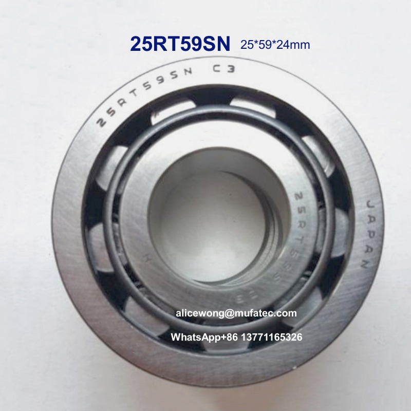 25RT59SN automotive gearbox bearings cylindrical roller bearings 25*59*24mm