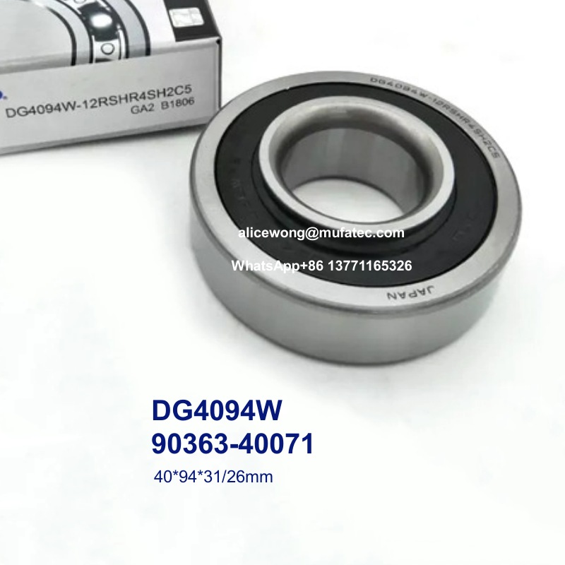 DG4094W 90363-40071 auto wheel hub bearings higher inner ring bearings 40*94*31/26mm
