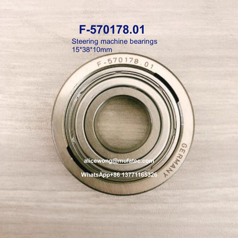 F-570178.01 F-570178 automotive steering machine bearings spherical plain bearings 15*38*10mm