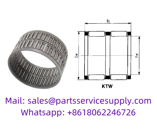 KTW202422 Radial Needle Roller And Cage Assembly