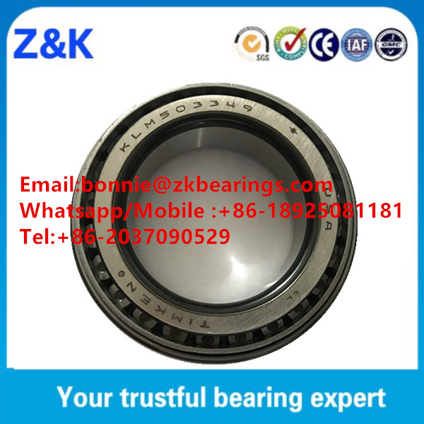 KLM503349-11 Long Life Tapered Roller Bearings for Machinery