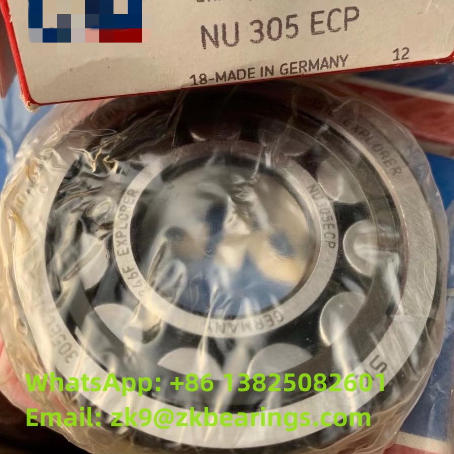 NU 305 ECP Single Row Cylindrical Roller Bearing 25x62x17 mm